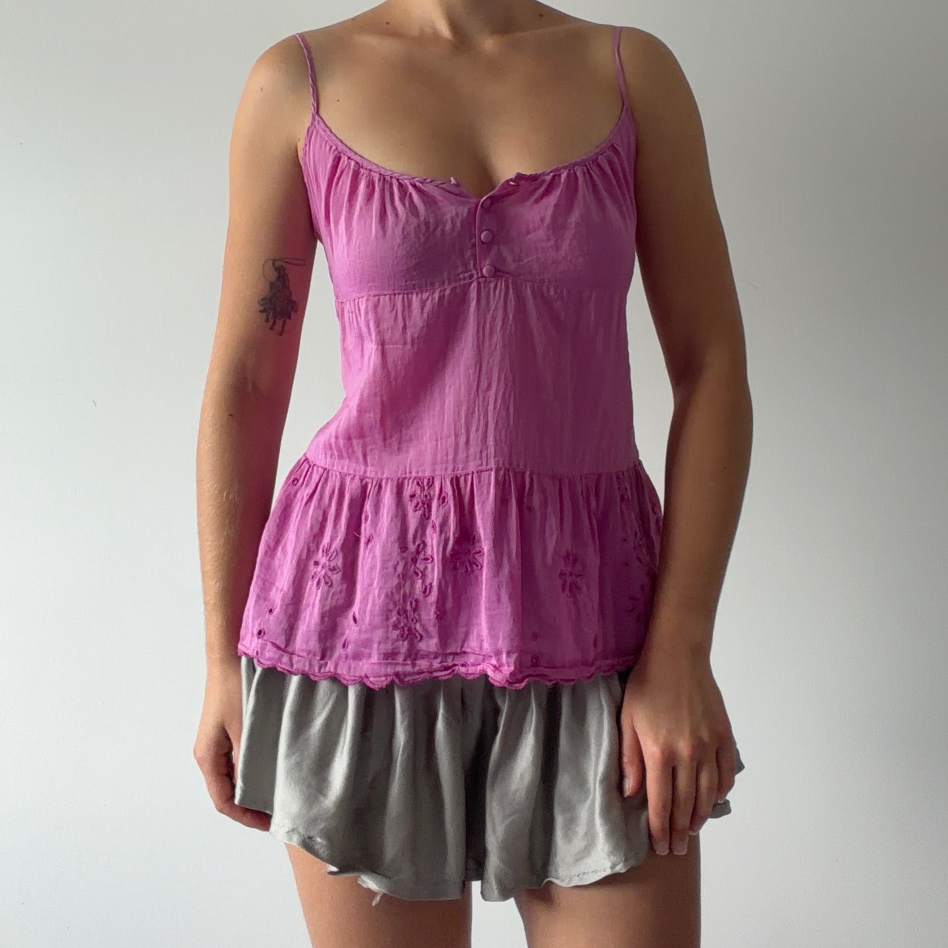 Massimo Dutti Babydoll Cami | 8-10