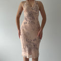 MNG Halter Midi Dress | XS