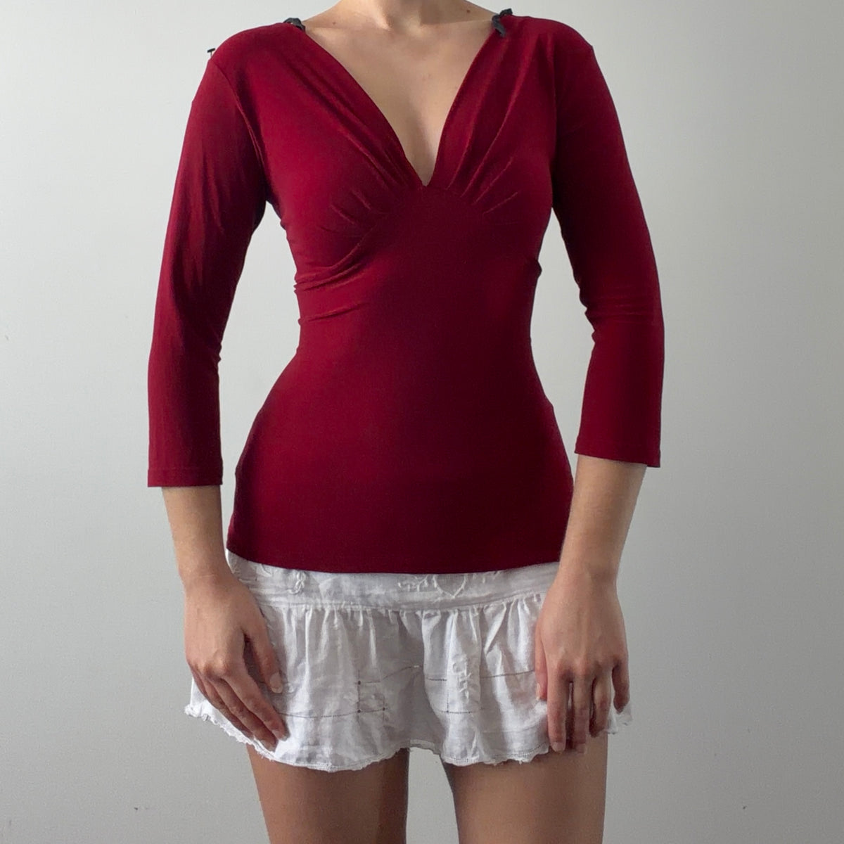 3/4 Sleeve Top | L