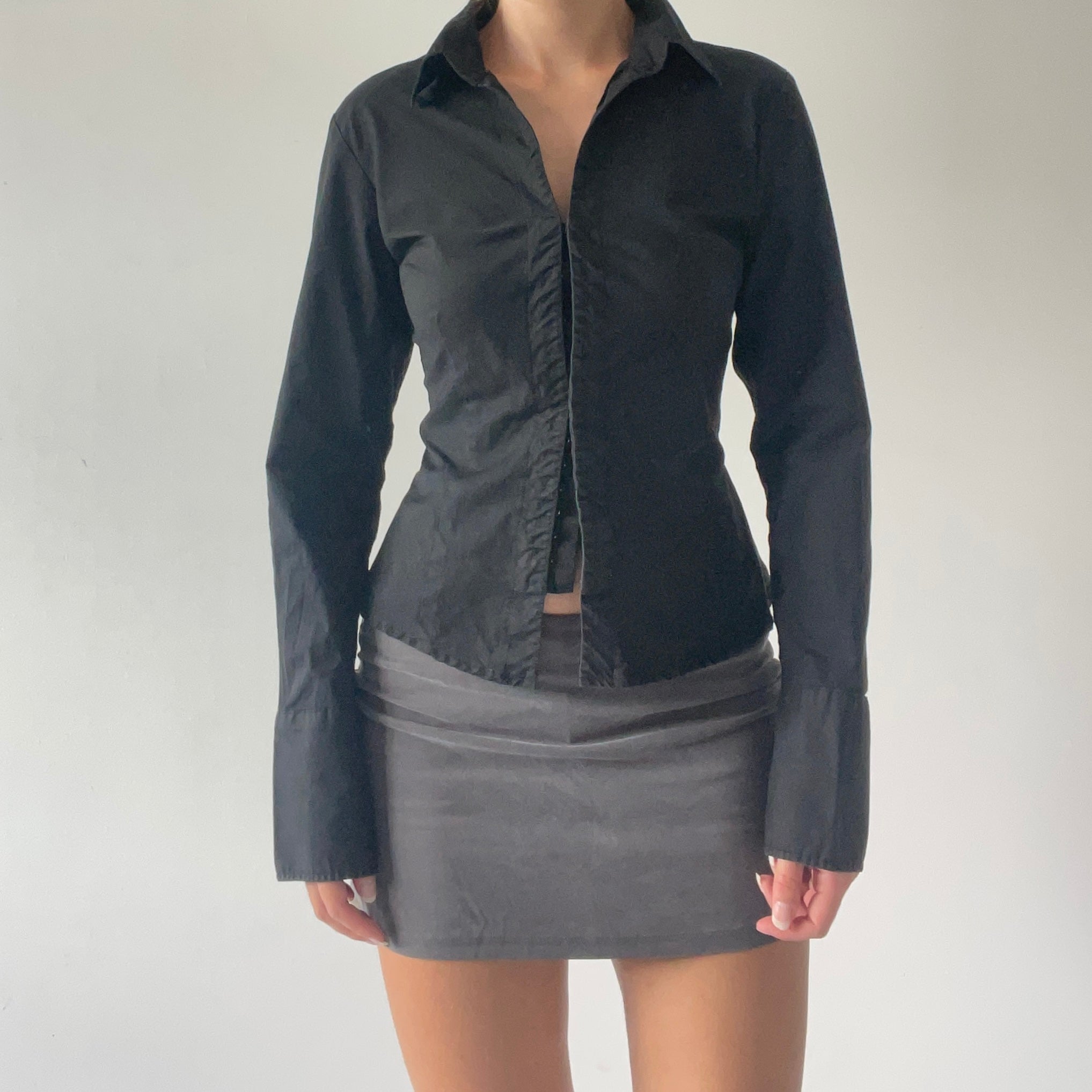 90s Glassons Fitted Shirt | 10-12