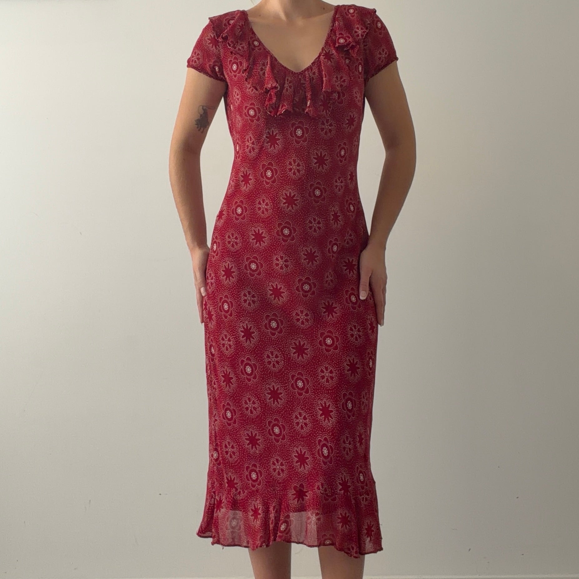 Paradise NY Floral Midi Dress | 8-10