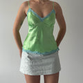 Satin Cami Top | M