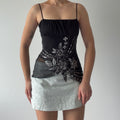 Wet Seal Babydoll Beaded Cami | XS