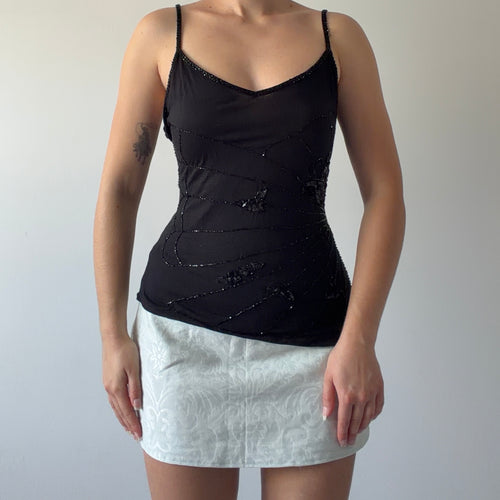 Pimkie Beaded Butterfly Top | 12-14