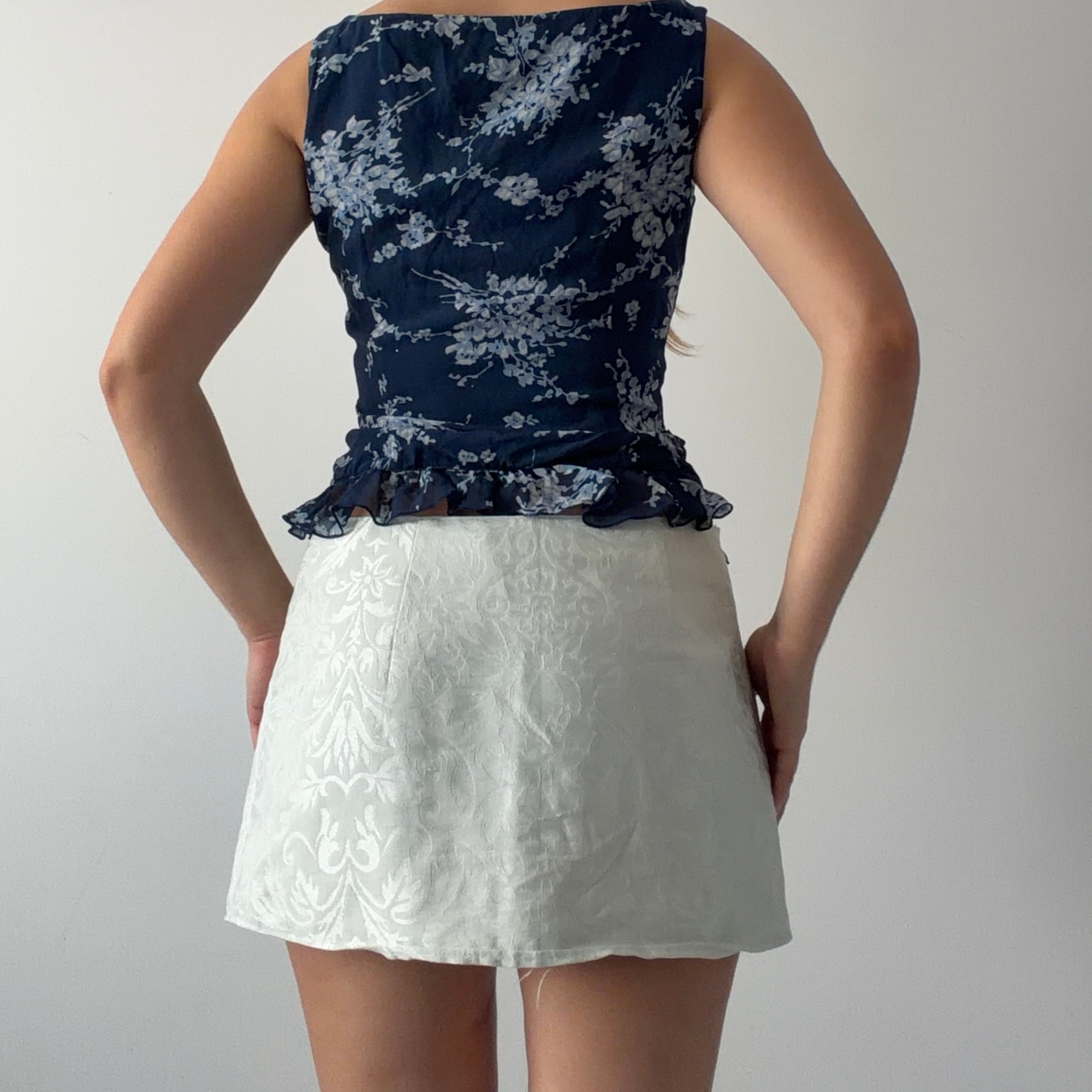Escada Silk Ruffle Top | S