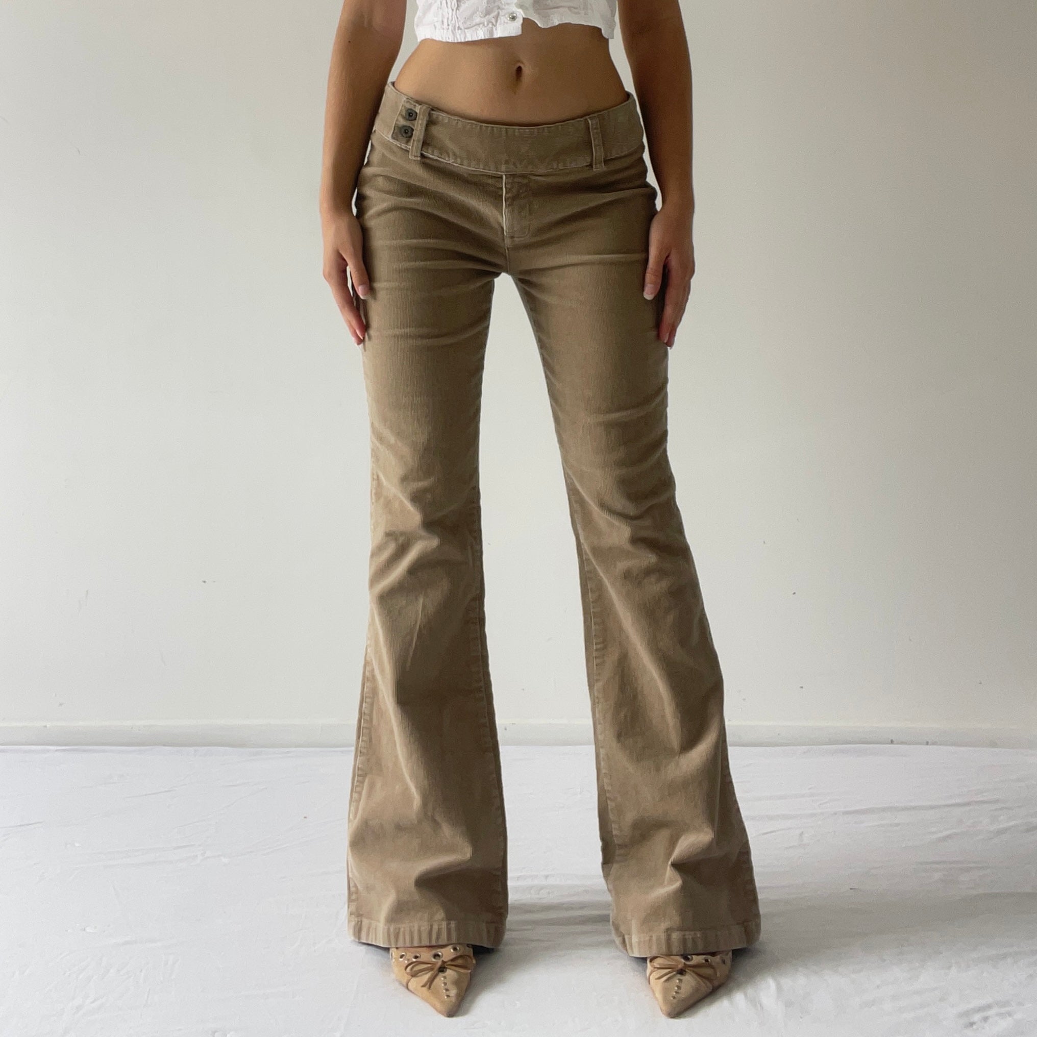 Corduroy Flare Pants | 8-10
