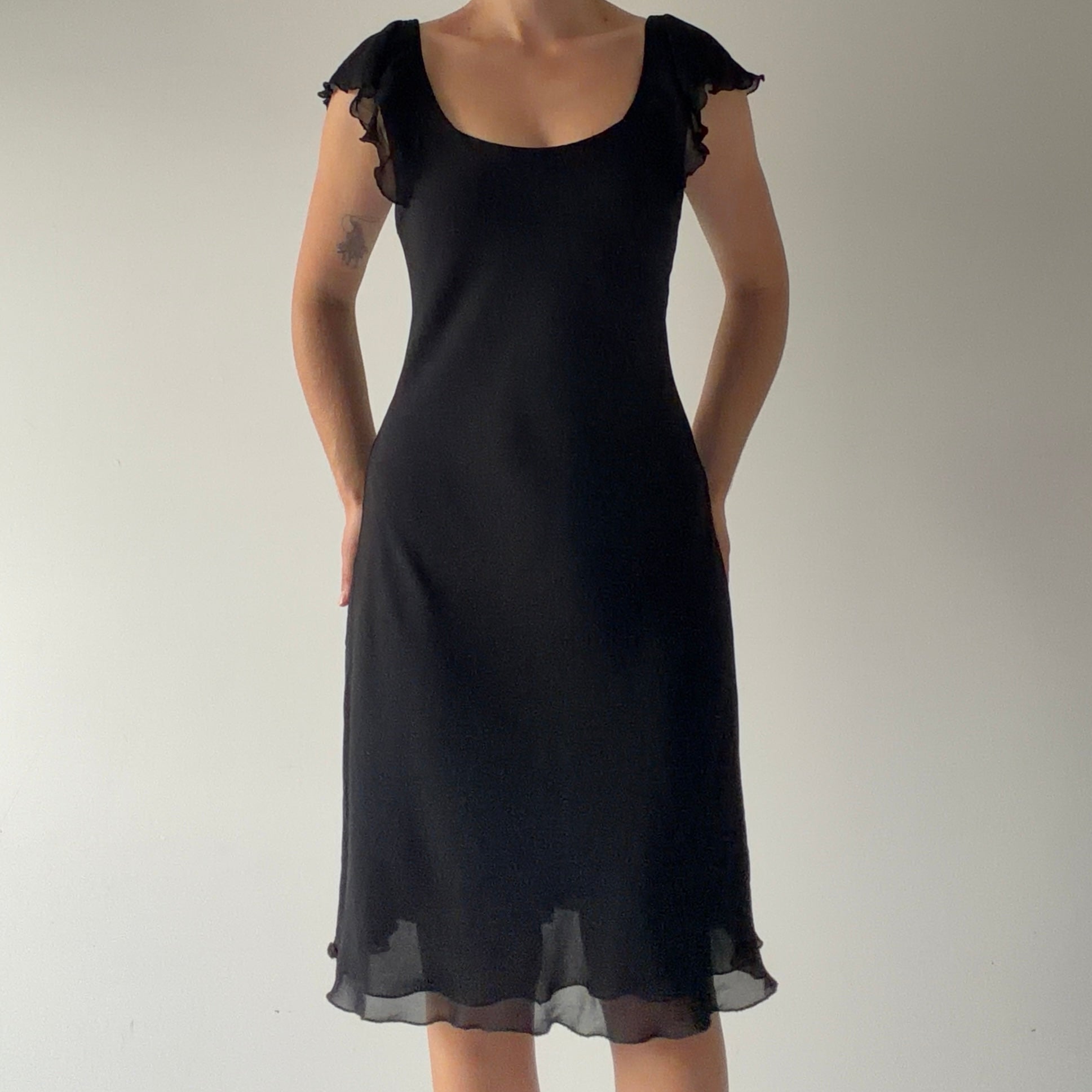 Keith Matheson Ruffle Midi | Made in NZ | 10-12
