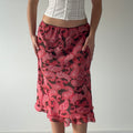 Notations Petite Paisley Midi Skirt | M
