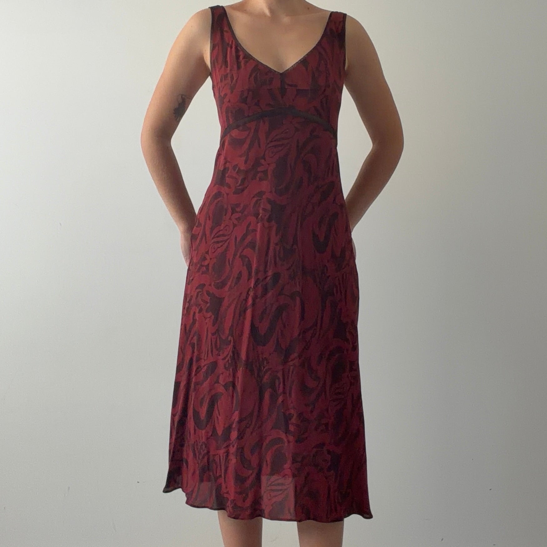 J Crew Silk Midi Dress | 10-12