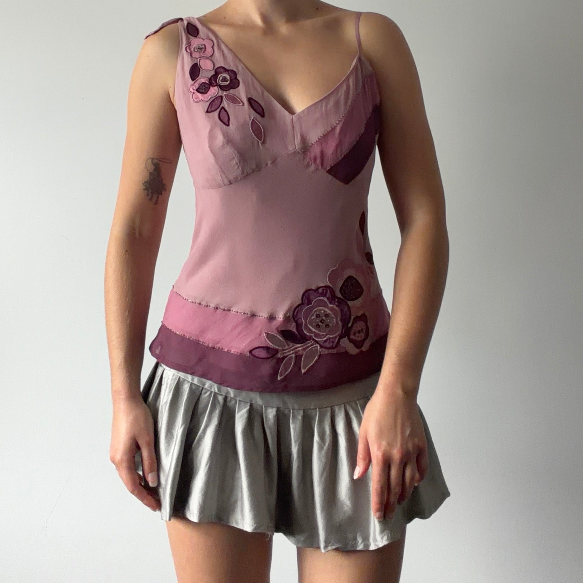 Murier Silk Cami Top | 8-10