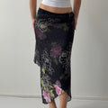 Adrianna Papell Silk Midi Skirt | 6-10