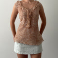Vision Apparel Silk Paisley Cami | XL