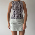 Warehouse Zebra Mesh Top | 10-12