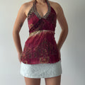 Tendance Paris Halter Top | S-M