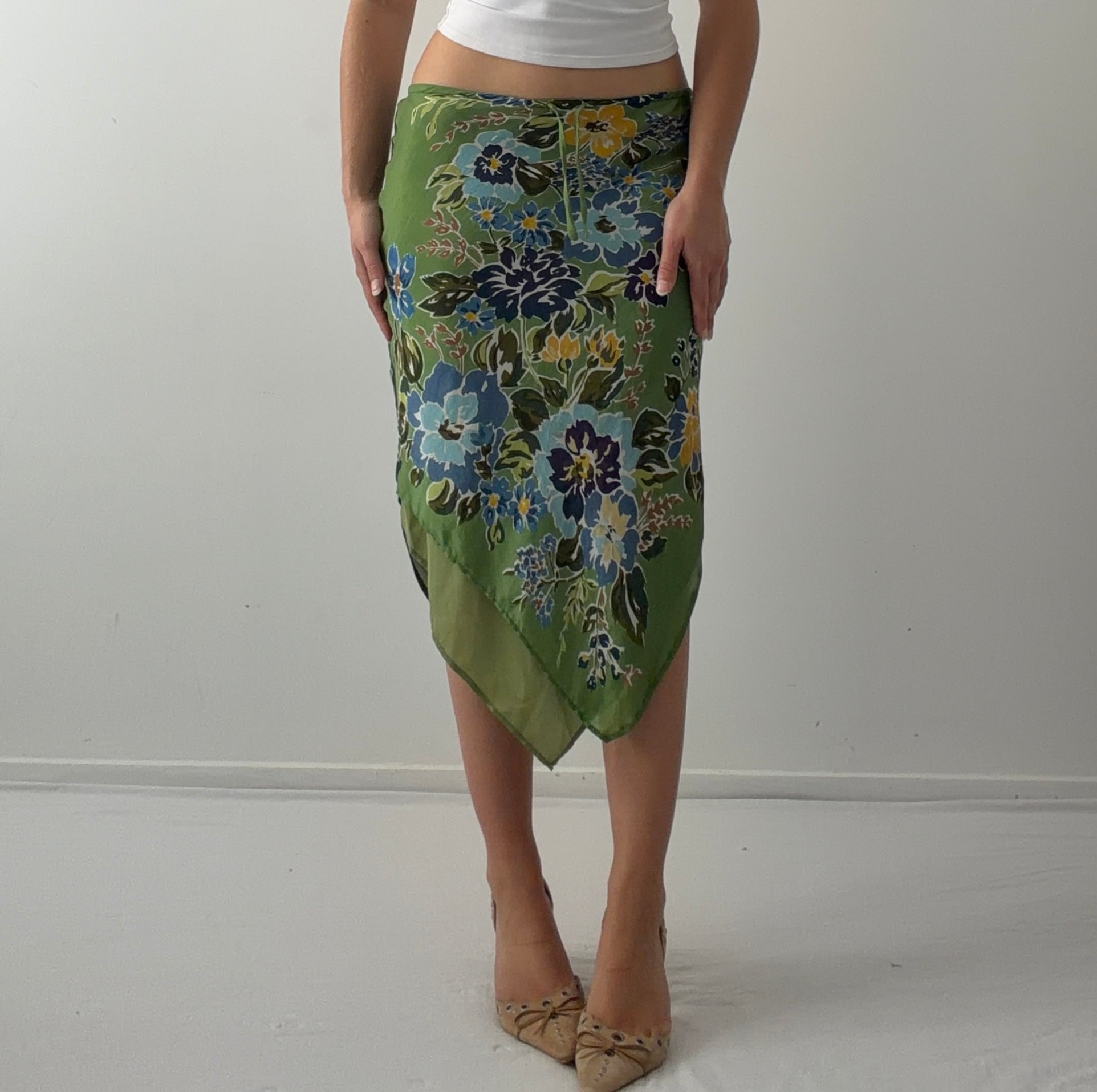 MNG Silk Handkerchief Skirt | 6-10
