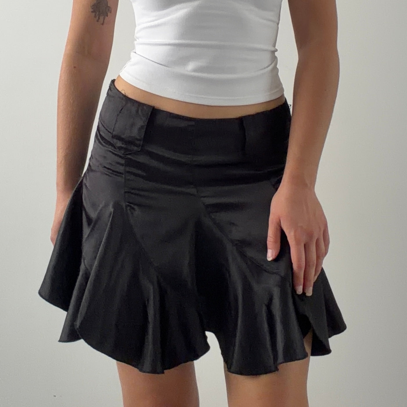 Vert de Rage Ruffle Skirt | S