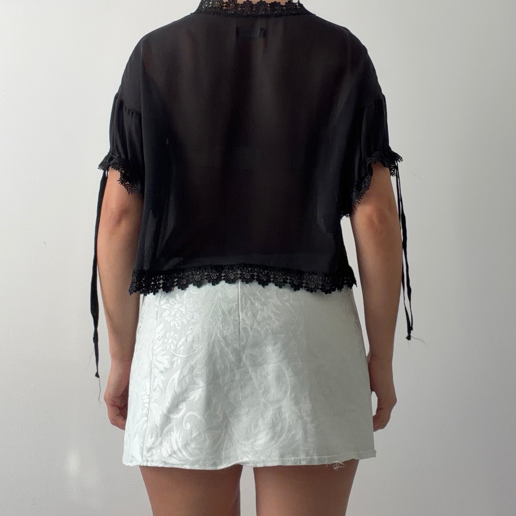 Kookai Silk Bolero Top | S