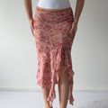 Ici & Maintenant Ruffle Midi Skirt | XS