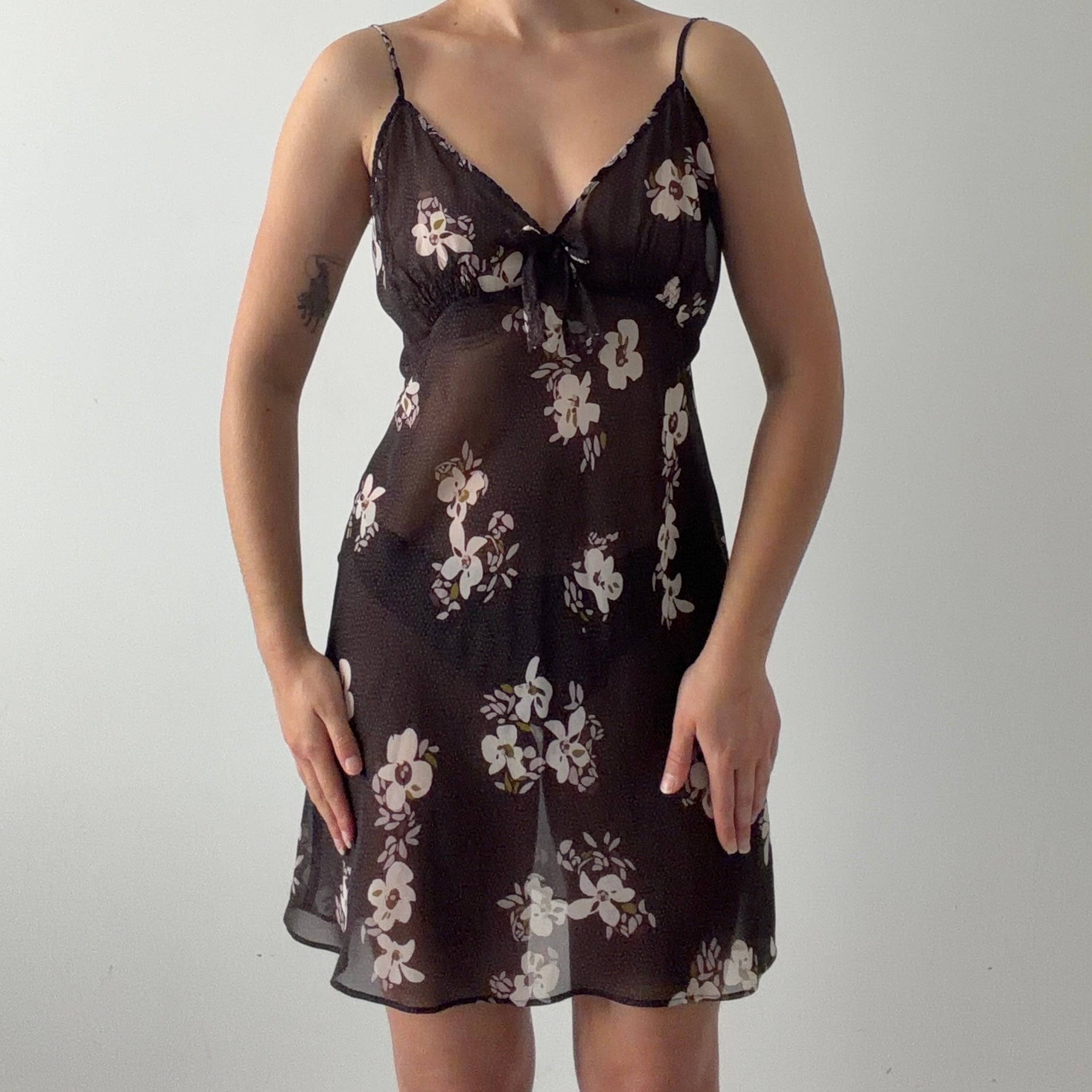 Floral Mini Slip Dress | 12-14