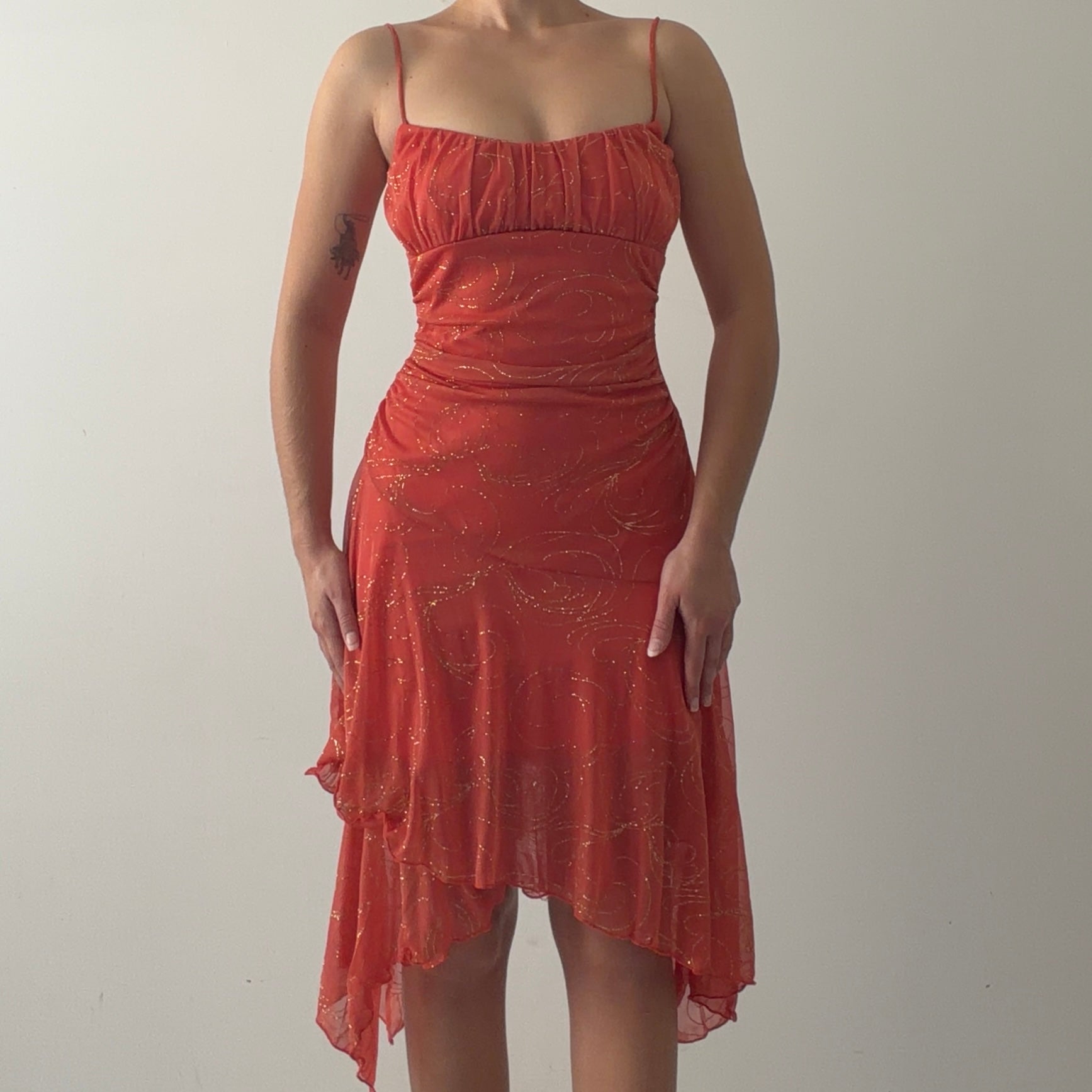 Trixxi Asymmetric Midi Dress | 6-8