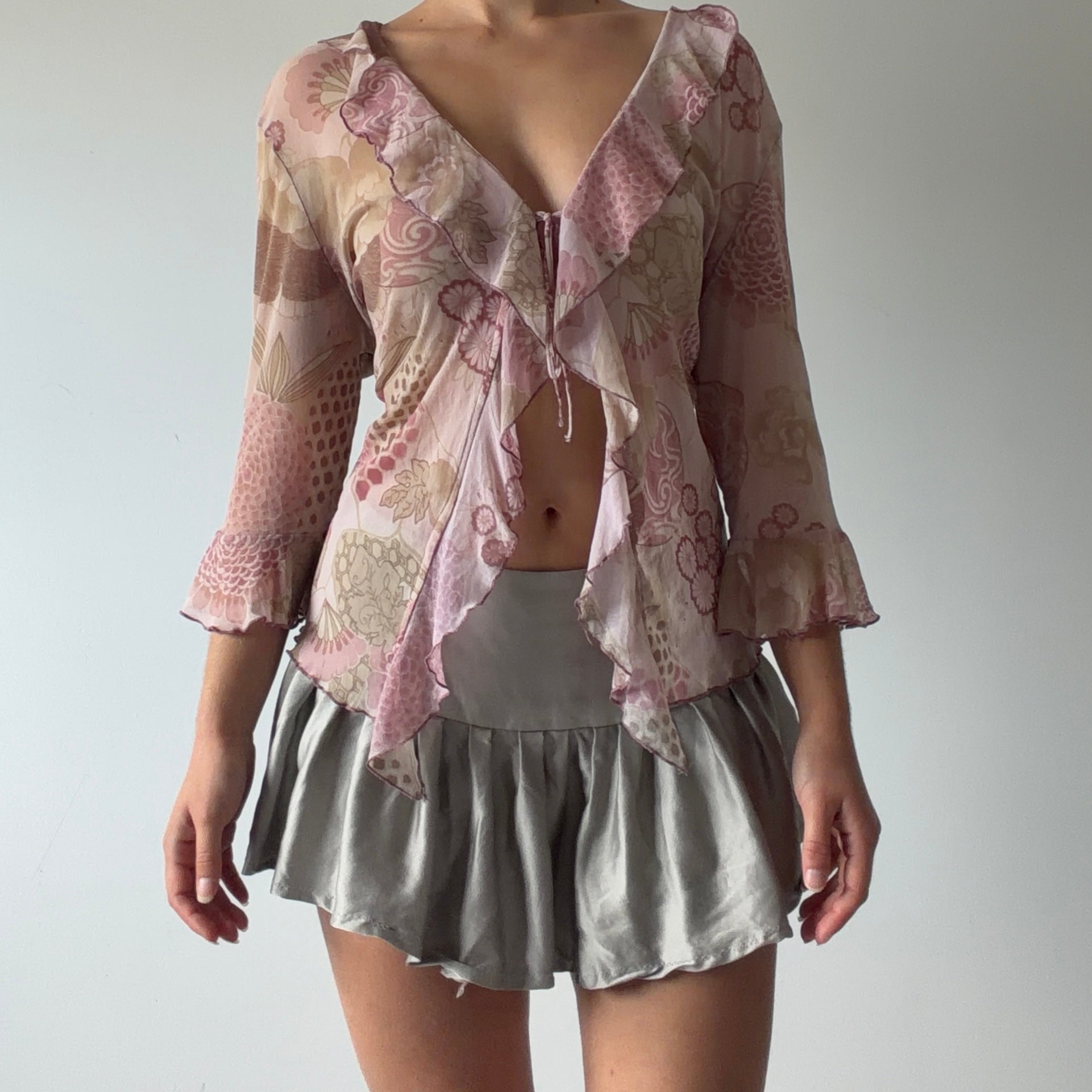 Yessica Ruffle Top | XL