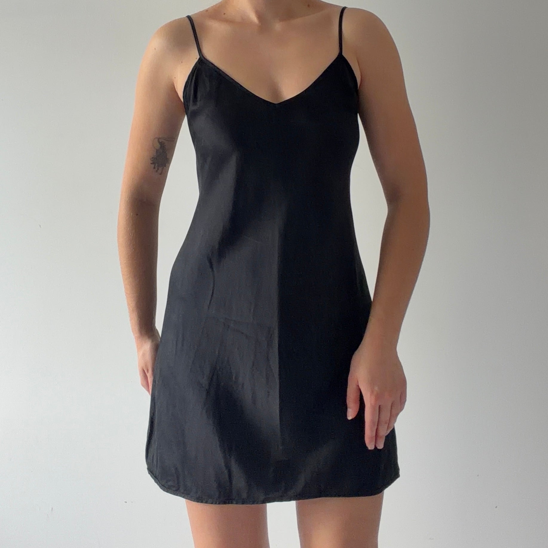 Andrés Silk Slip Dress | M
