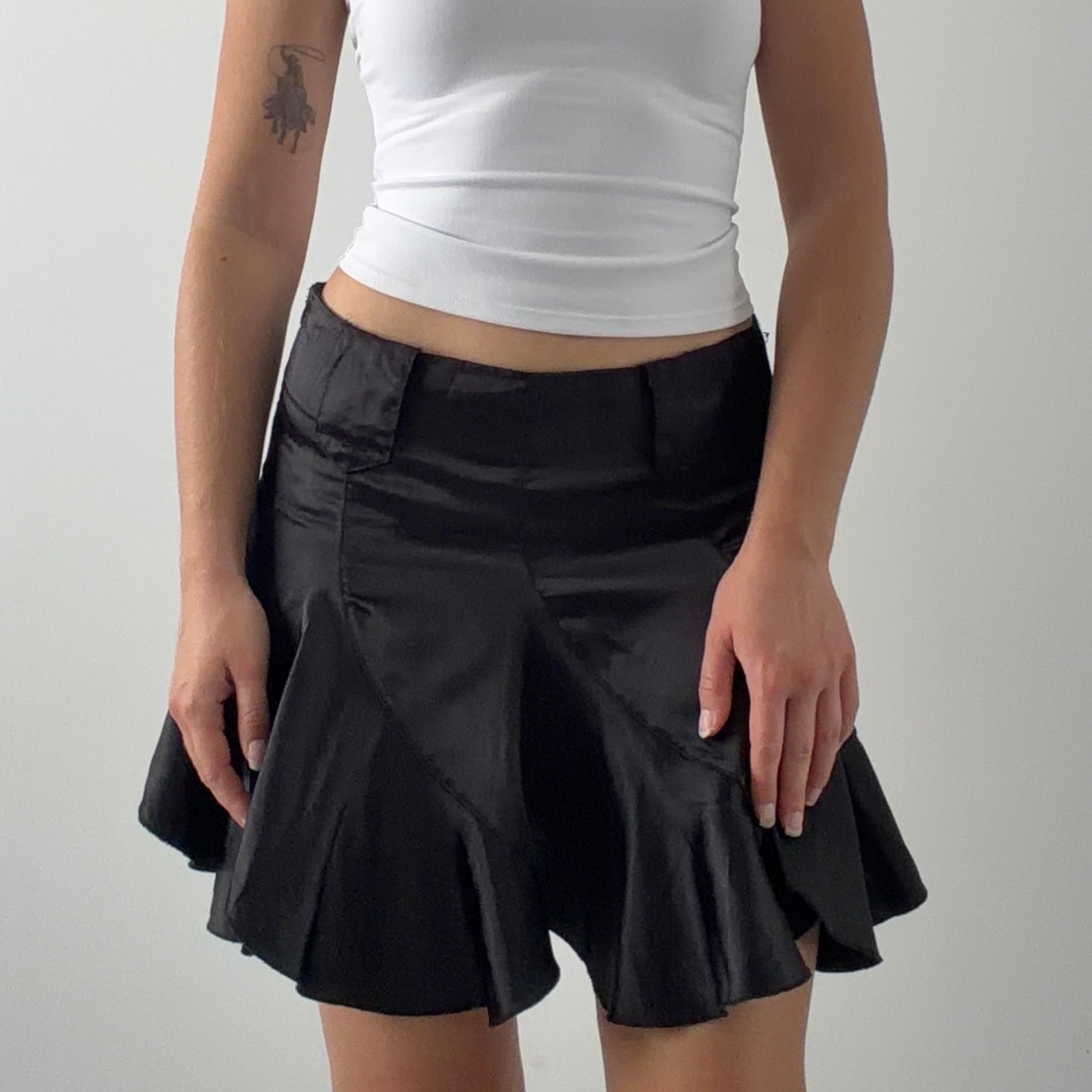 Vert de Rage Ruffle Skirt | S