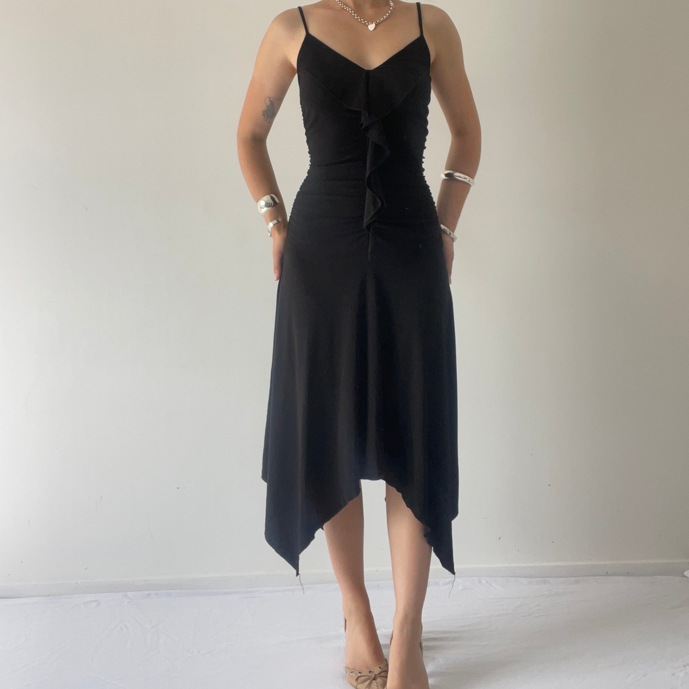 Red Ant Ruched Midi Dress | 8-10