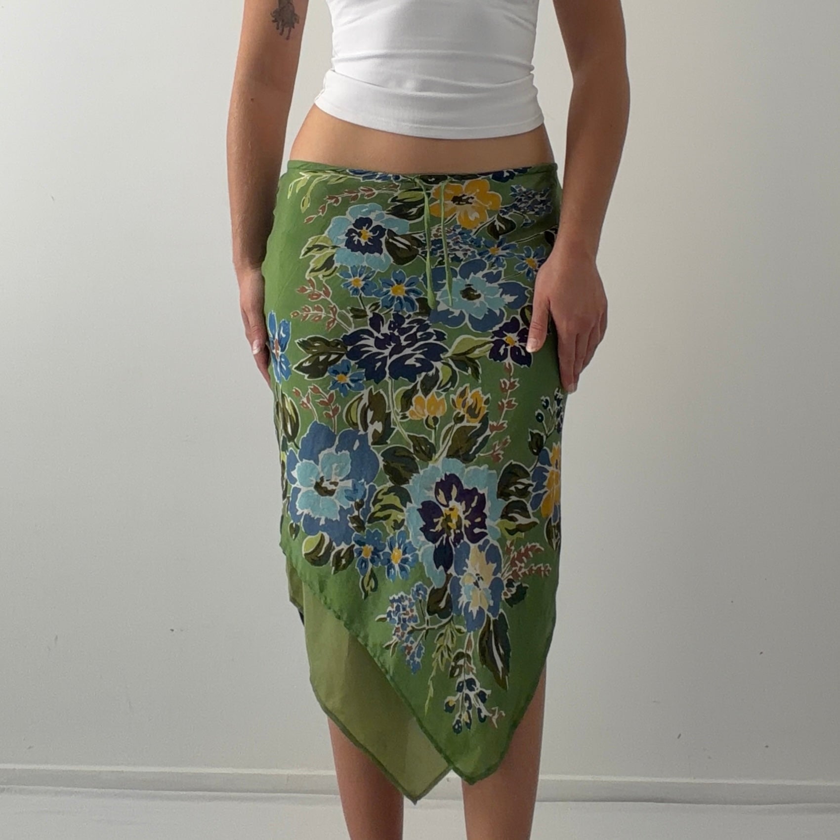 MNG Silk Handkerchief Skirt | 6-10