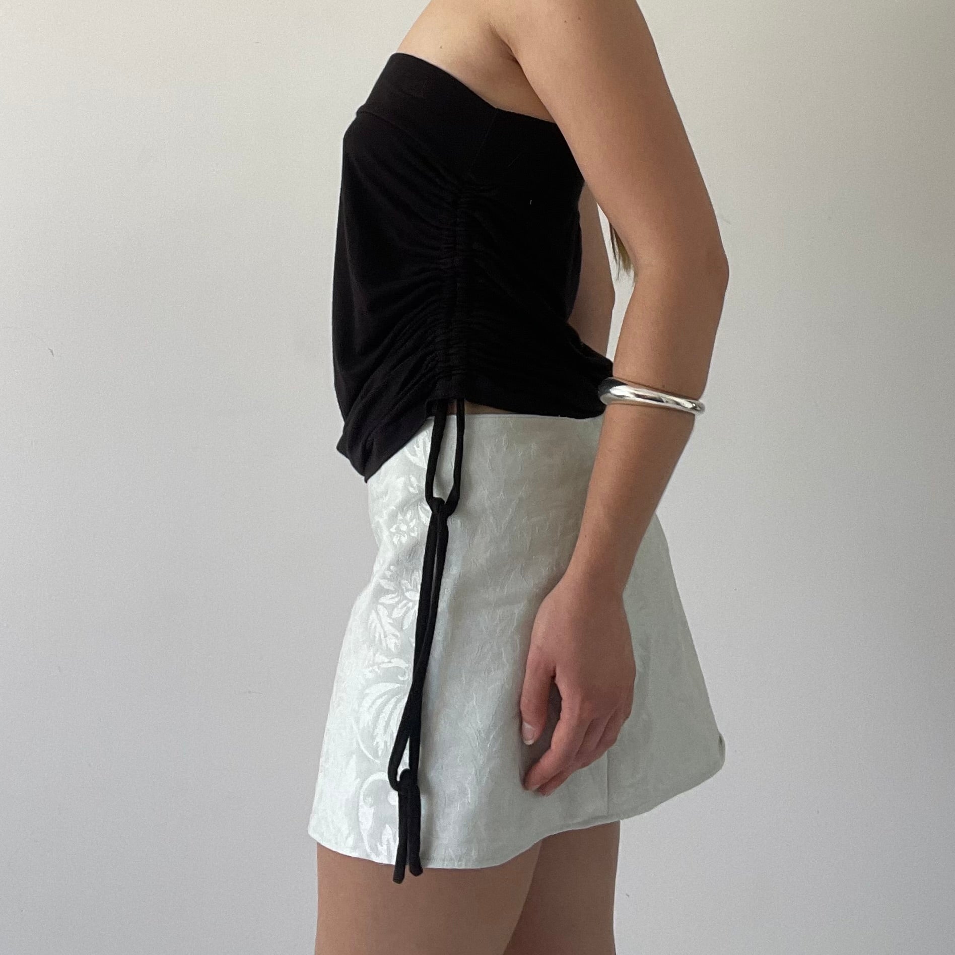 Strapless Ruched Tube Top | 8-10