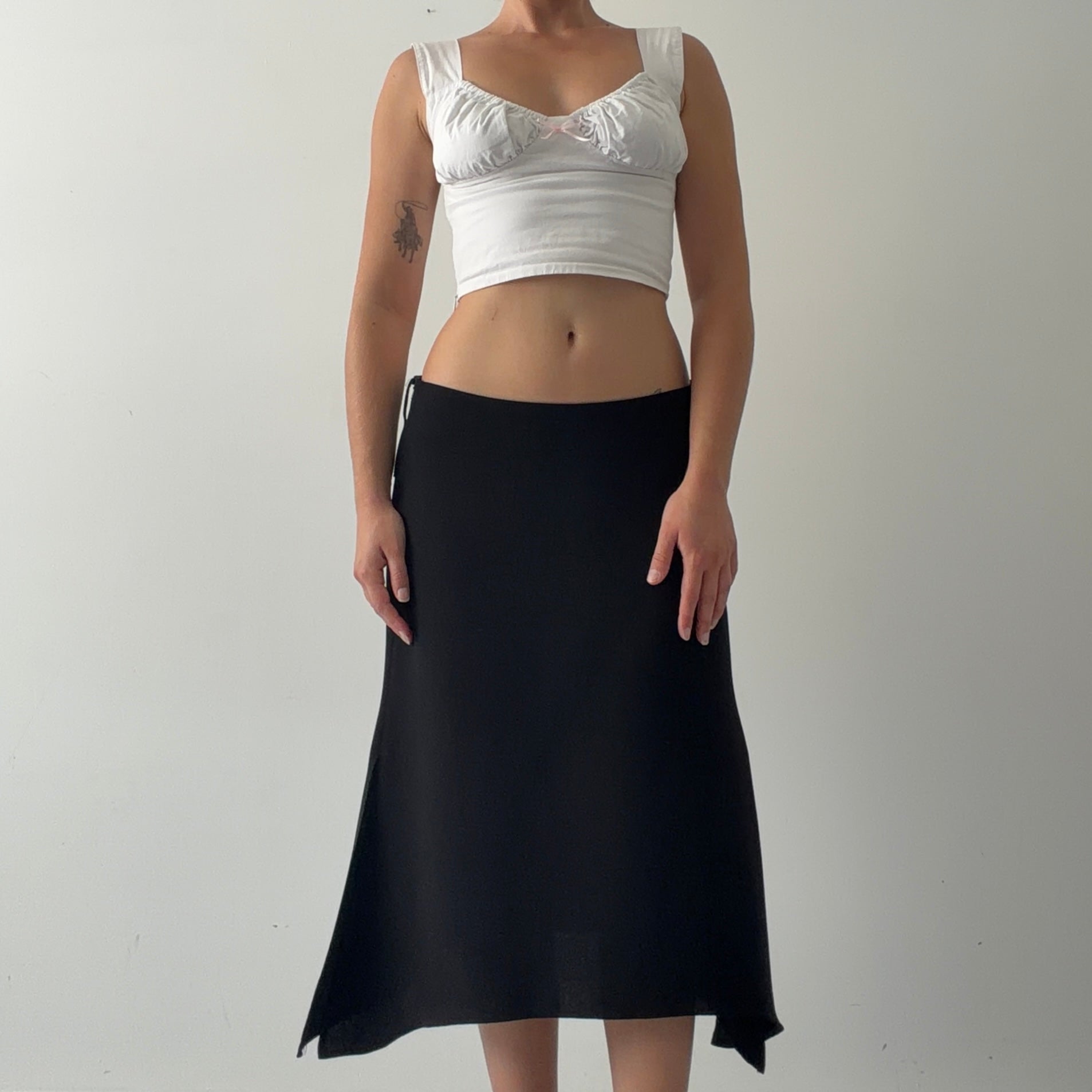 90s Max Asymmetric Skirt | Made in NZ | 6-10