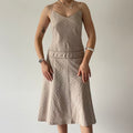 Le’range Cotton Summer Midi Dress | 10-12
