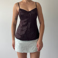 INC 100% Silk Babydoll Top | 12