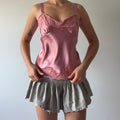 Satin Lace Cami Top | 10-12