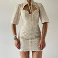 Alice McCall Broderie Mini Dress | XS