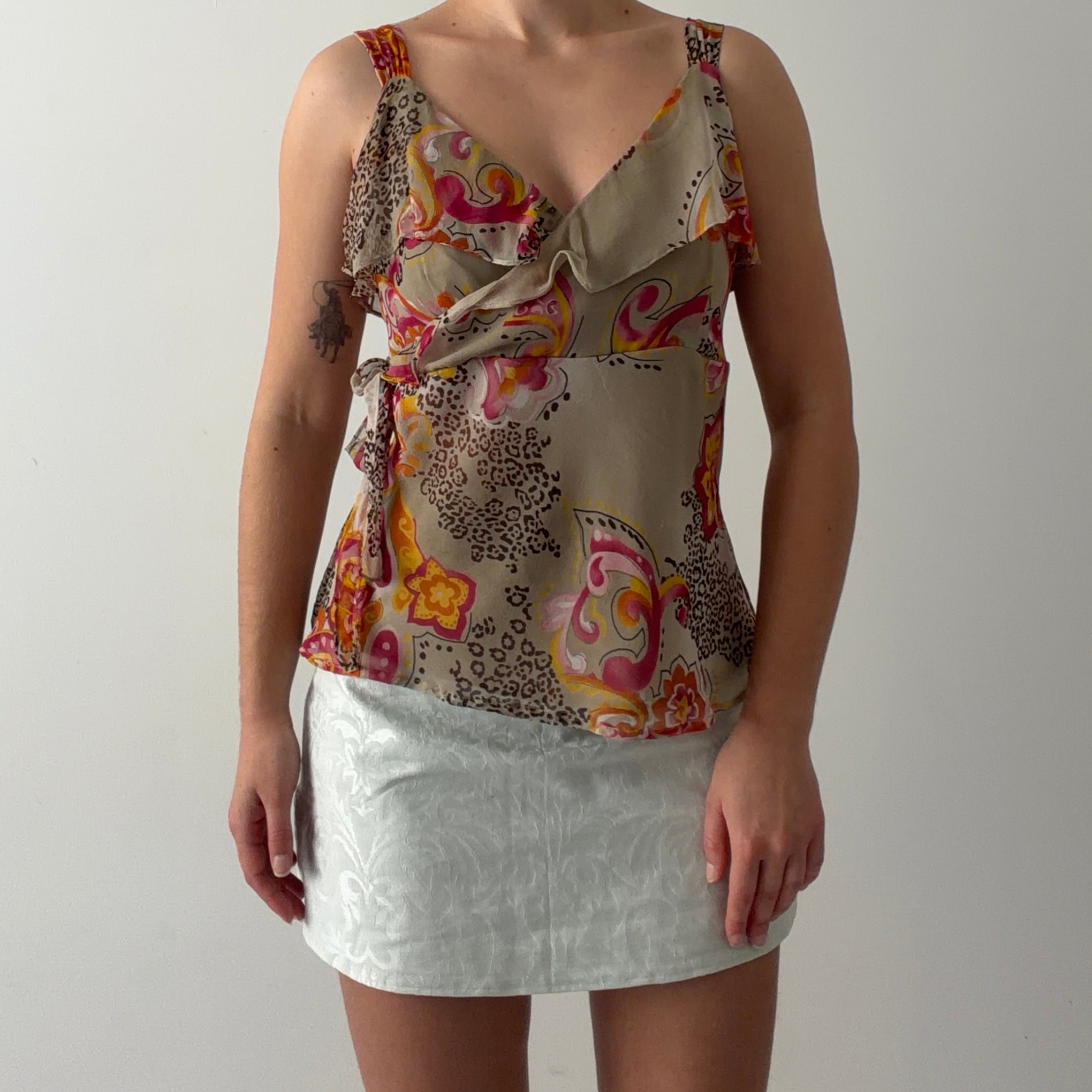 New York Design Co Silk Top | L