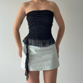 Heart Moon Star Strapless Top | S-M