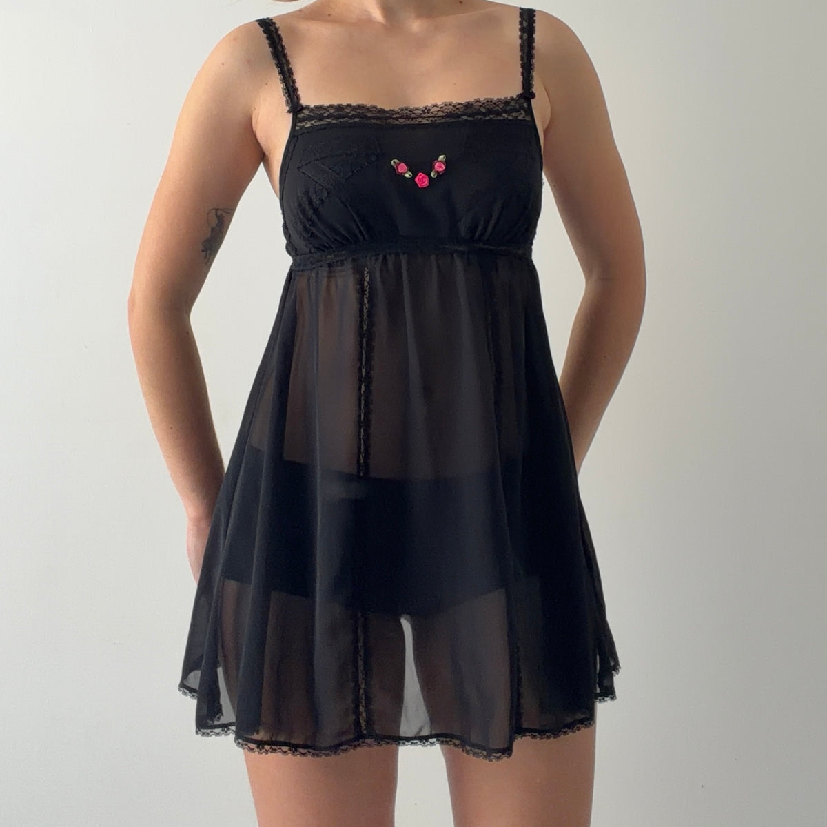 Betsy Johnson Lace Babydoll | S