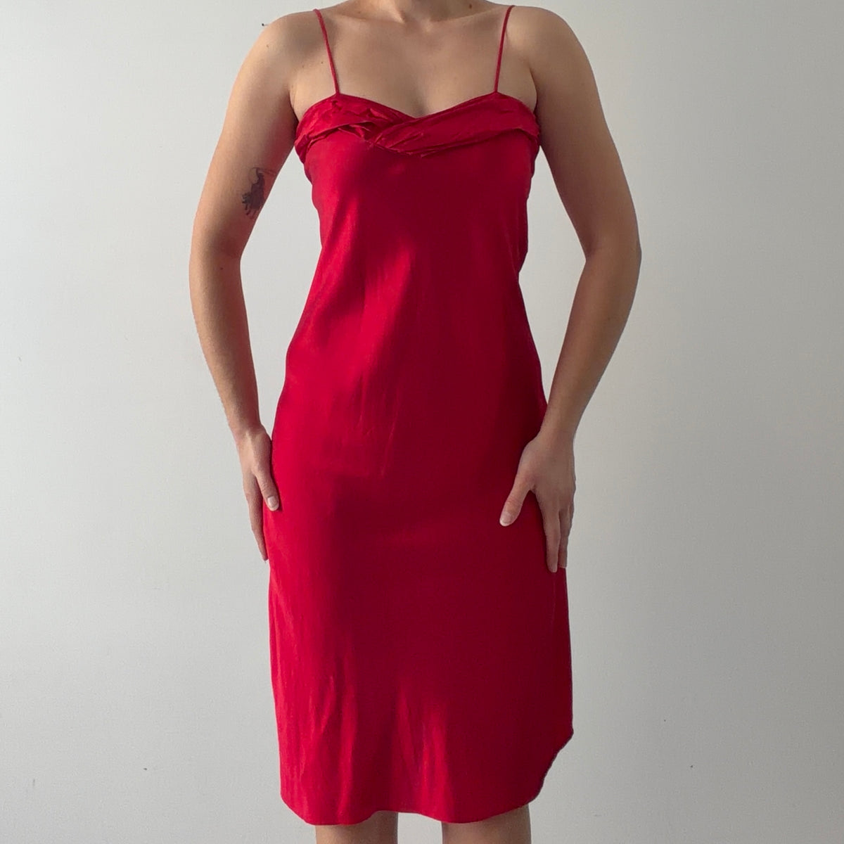 Victoria's Secret Gold Label Silk Slip Dress | M