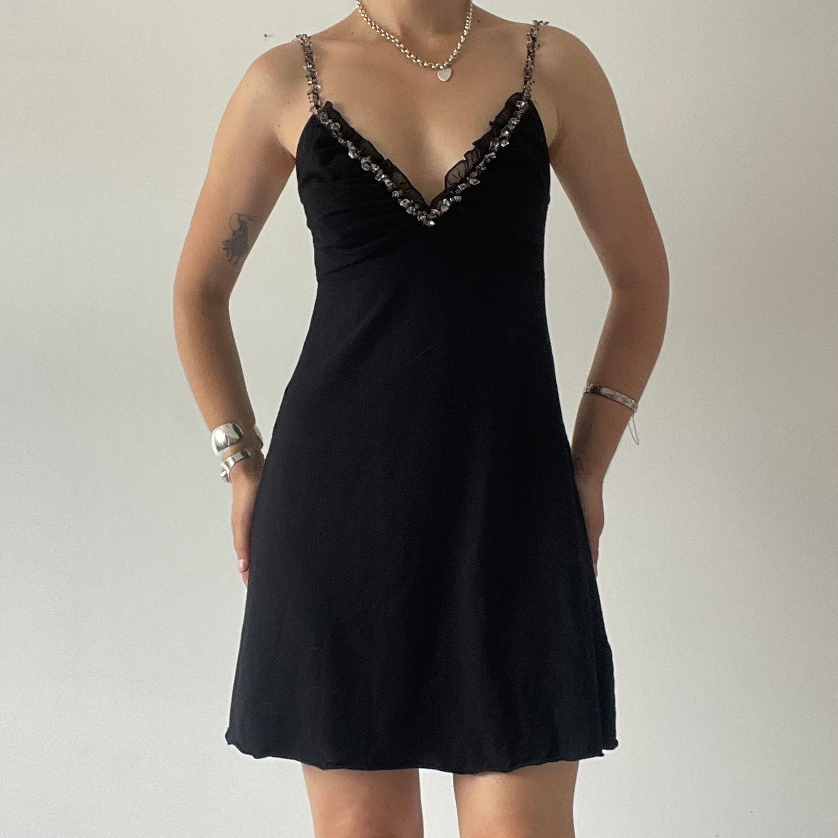 Guess Beaded Mini Dress | 8-10