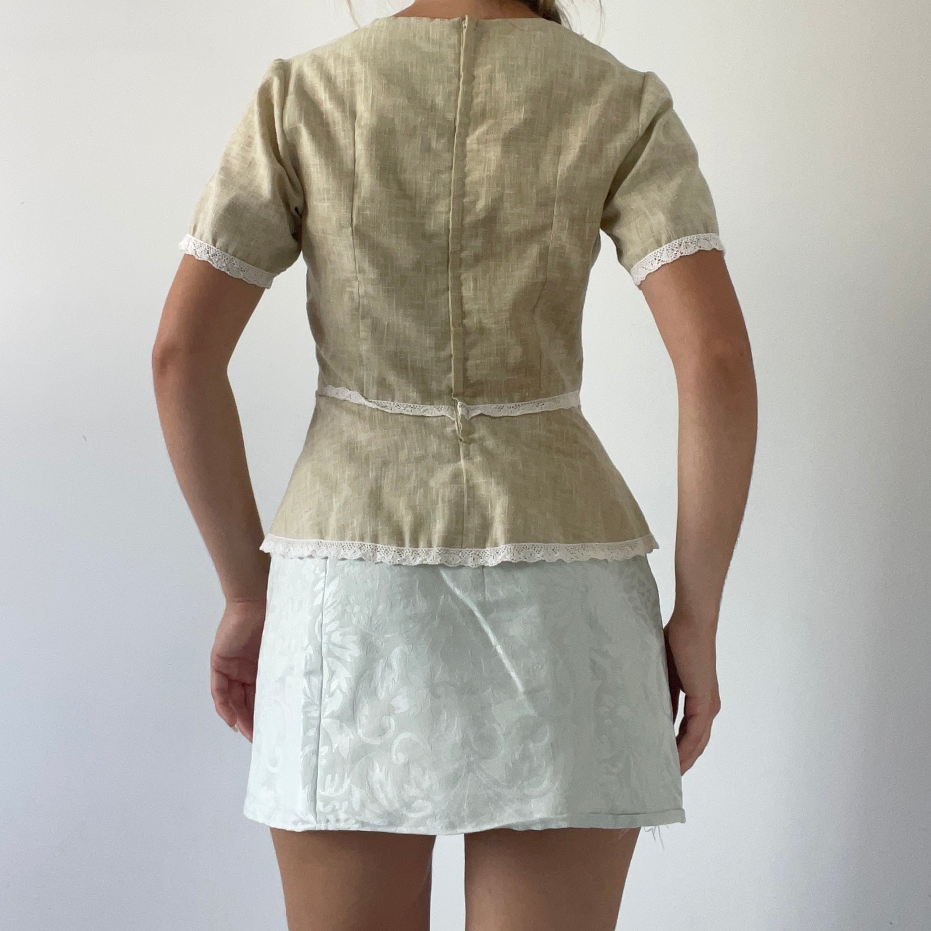 70s Prairie Top | Made in NZ | 8-10