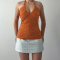 Le Chateau Lace Halter Top | S