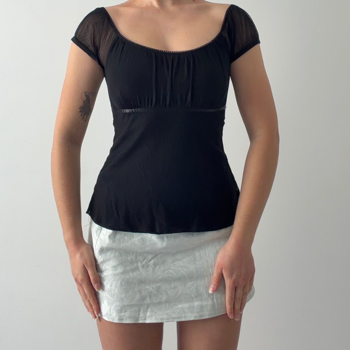 A Byer Babydoll Top | S