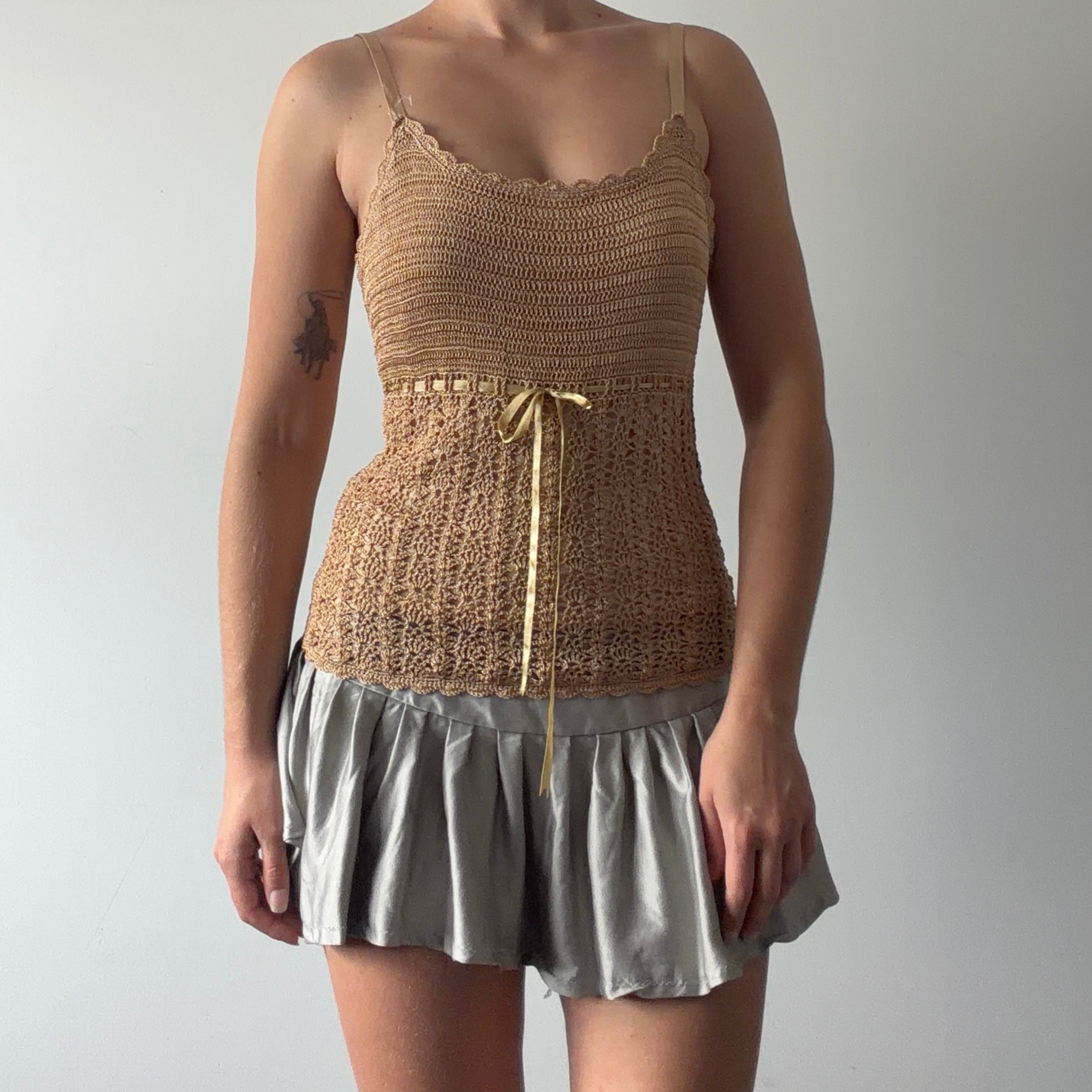 Etam Crochet Cami Top | 10-12