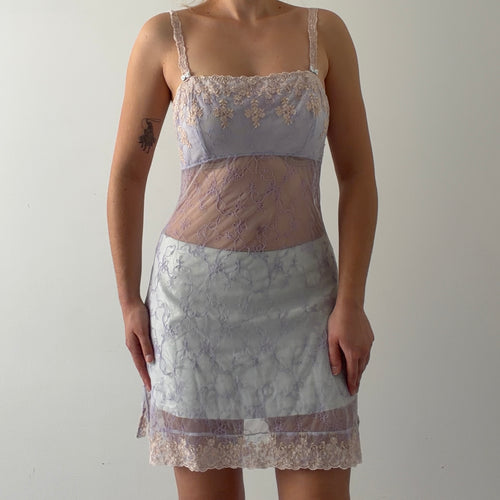 Felina Lingerie Embroidered Babydoll | M