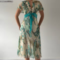 Jonathan Martin Silk Dress | 14-16