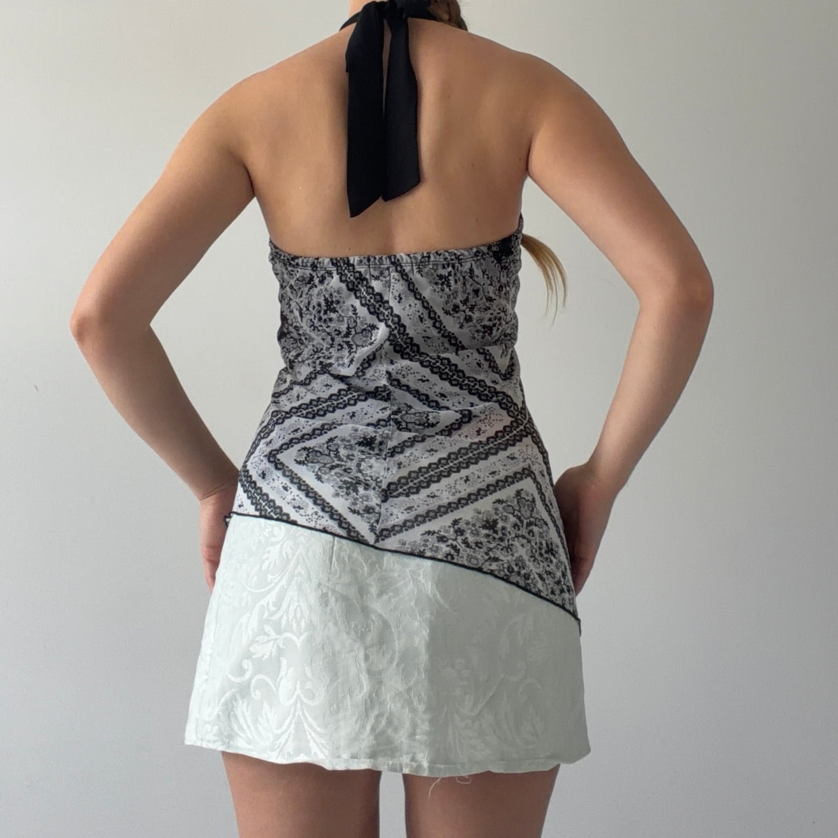 Studio 1940 Scarf Halter Top | 10-12