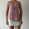 Cue Silk Babydoll Top | Made in Australia | 6-8