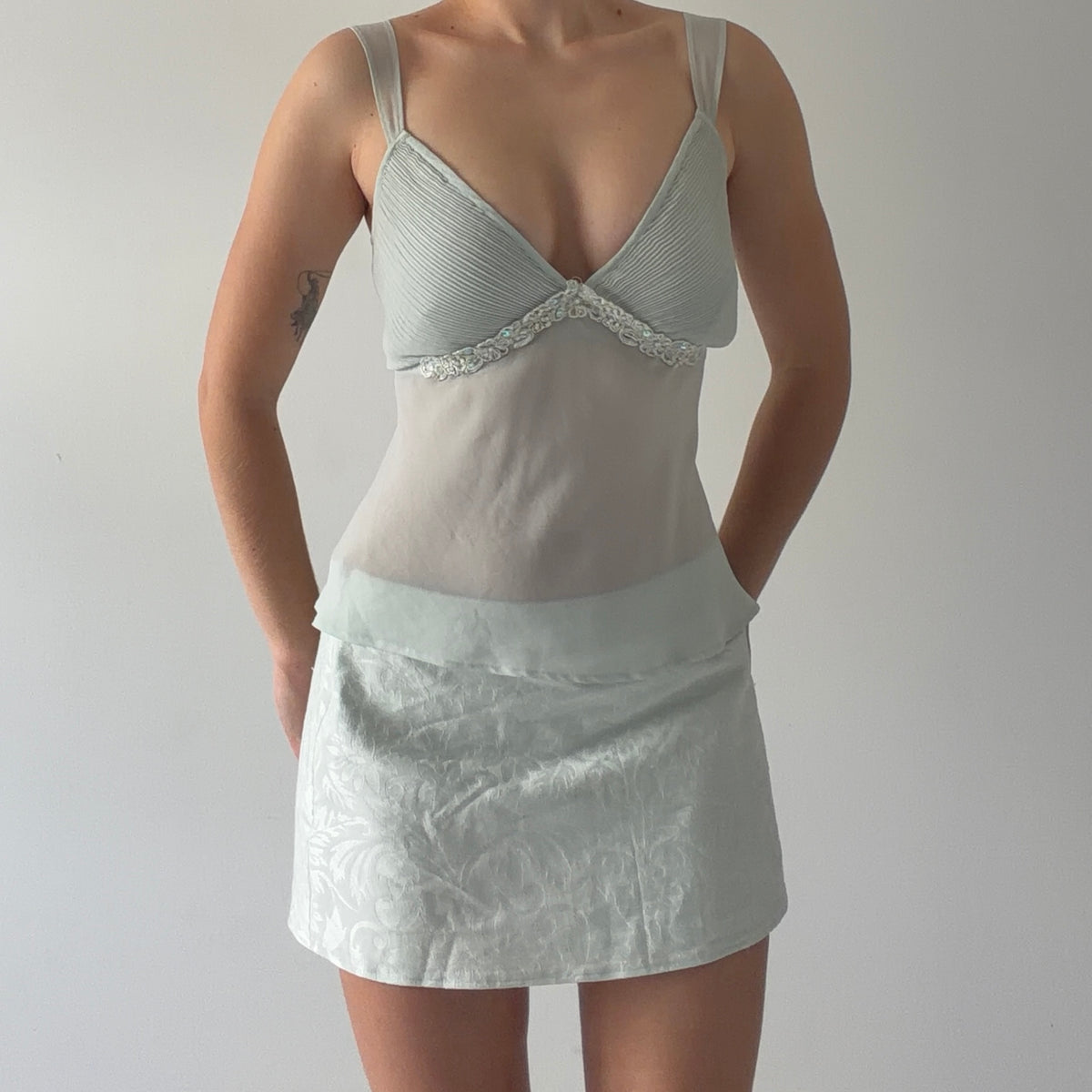 California Dynasty Babydoll Cami | 12-14