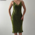 Scala Silk Beaded Midi Dress | 8-10